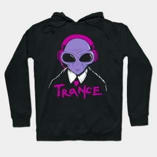 Alien with Headphones Hoodie